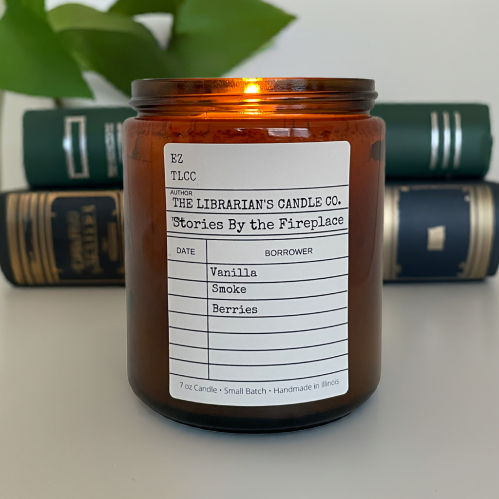 Stories by the Fireplace Jar Candle