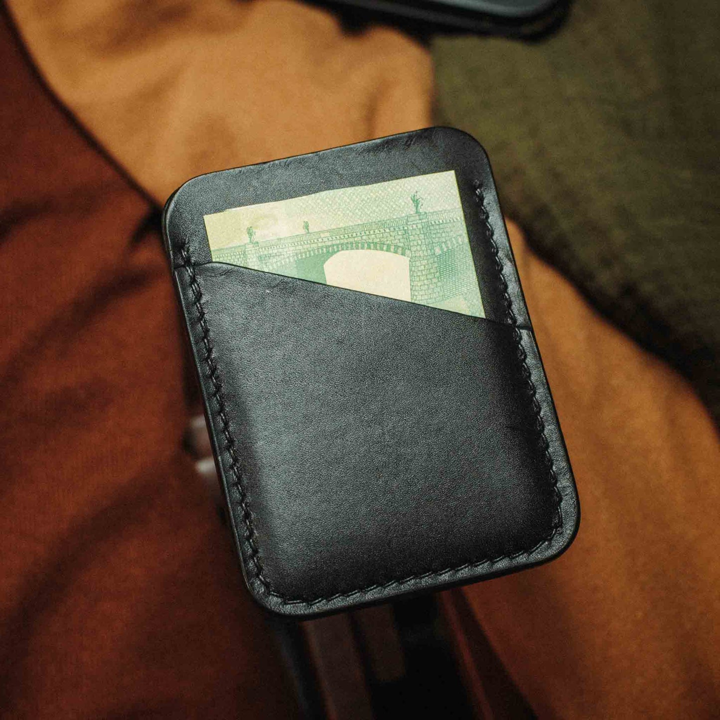 Slim Leather Wallet - Boatswain v3 | Minimalist Card Holder | EDC