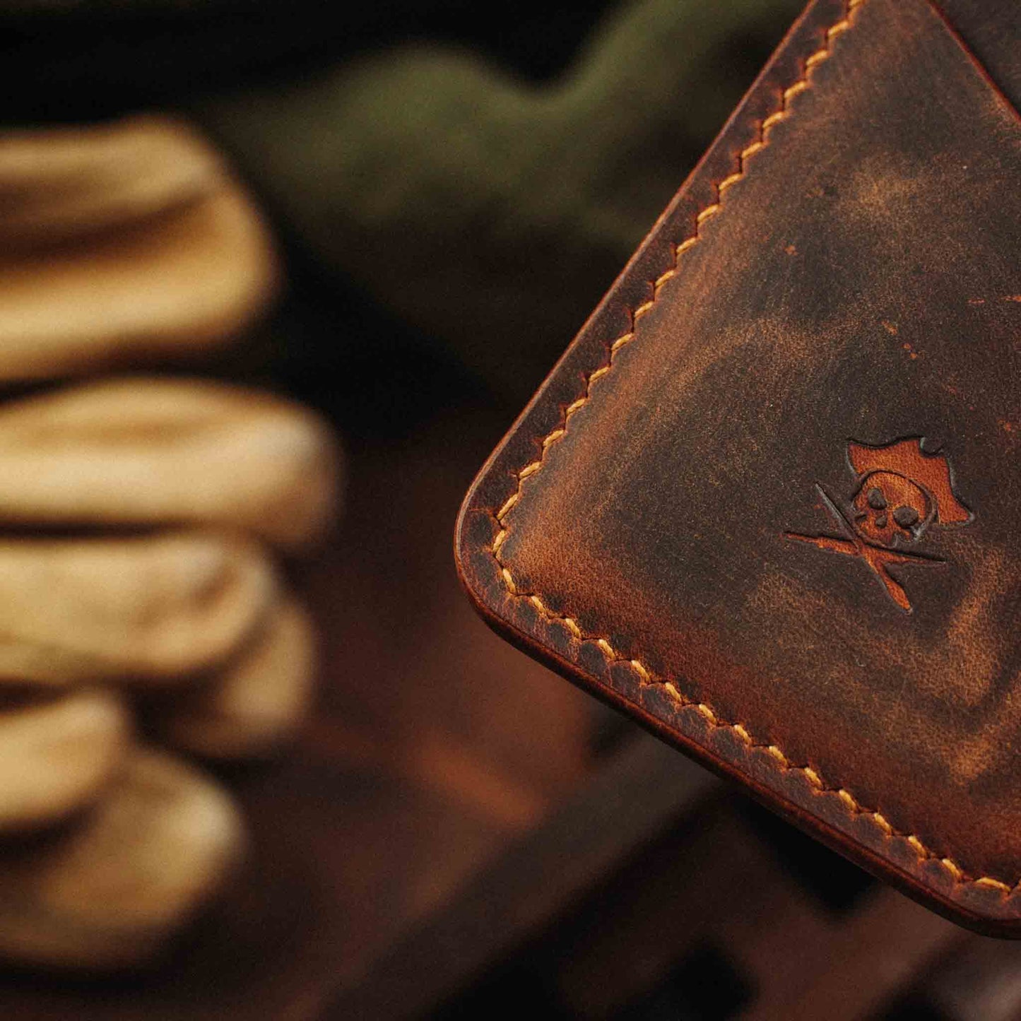 Slim Leather Wallet - Boatswain v3 | Minimalist Card Holder | EDC