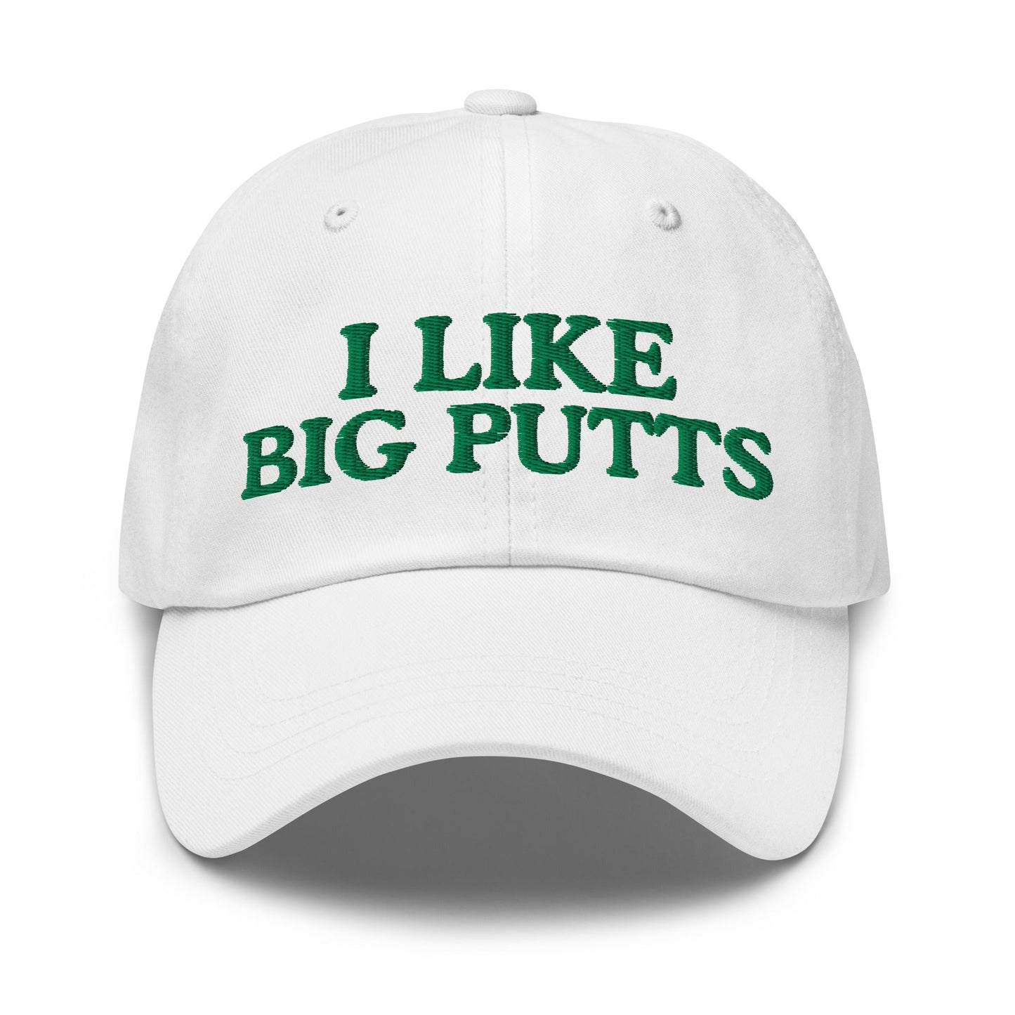 I Like Big Putts Embroidered Golf Hat for Women