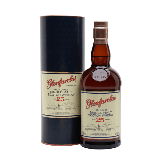 Glenfarclas 25 Years Aged Highland Single Malt Scotch Whiskey
